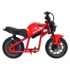 Elektrická motorka SUPERMOTO červená 10
