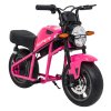 Elektrická motorka SUPERMOTO Růžová 4