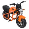 Elektrická oranžová motorka SUPERMOTO