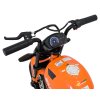 Elektrická oranžová motorka SUPERMOTO 14
