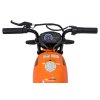 Elektrická oranžová motorka SUPERMOTO 15