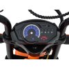 Elektrická oranžová motorka SUPERMOTO