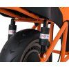 Elektrická oranžová motorka SUPERMOTO
