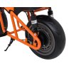 Elektrická oranžová motorka SUPERMOTO