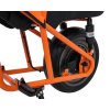 Elektrická oranžová motorka SUPERMOTO