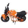 Elektrická oranžová motorka SUPERMOTO