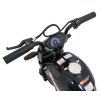 Elektrická motorka SUPERMOTO Černá