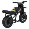Elektrická motorka SUPERMOTO Černá 9