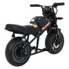 Elektrická motorka SUPERMOTO Černá