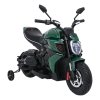 Elektrická motorka Ducati Diavel x Bentley Zelená