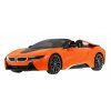 Oranžové RC auto BMW i8 Roadster RASTAR model 1:12 + dálkový ovladač 2,4 GHz 2