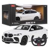 RC auto BMW X6 M RASTAR bílé model 1:14 + Ovladač 2,4 GHz