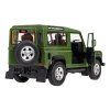 Zelené RC auto Land Rover Defender RASTAR model 1:14 + Ovladač 2,4 GHz 3