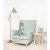 Dinozaur Hugo 60cm dark green