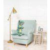Plyšový dinosaurus Harry 75 cm tmavě zelený