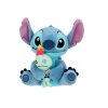 Plyšová pokladnička Stitch a panenka Scrump 20 cm modrá