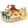 Interaktivní dovednostní manuální dráha s dinosaury 8 výzev
