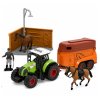 Sada figurek Farma Stáj Traktor Koně Překážková dráha Skoky 72 ks