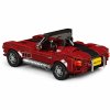 Stavebnice Klasický automobil S.Cobra Vitrína 391 dílků Červený