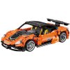 Stavebnice Sportovní auto 491 dílků oranžová