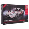Stavebnice Bílé Super auto GT86 2586 dílků 7