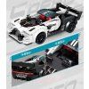 Sada kostek Sportovní auto RC Bílé 4