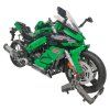 Technická stavebnice Sportovní motocykl 2304 dílků Zelený 3