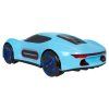 Modré RC auto s funkcí kouře ovládané dálkovým ovladačem a hodinkami 4
