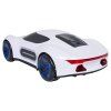 RC auto s funkcí kouře na dálkové ovládání a hodinky Bílé 3