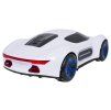 RC auto s funkcí kouře na dálkové ovládání a hodinky Bílé 4