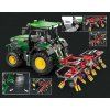 Stavebnice zelený traktor + příslušenství 1828 dílků 6