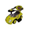 Odrážedlo Mega Car 3v1 s vodící rukojetí žluté
