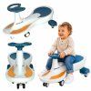 Jezdzik grawitacyjny LED Swing Fix S4 swiecace kola z muzyka grajacy 76cm niebiesko bialy max 100kg 186581
