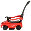 Odrážedlo auto 3v1 se zvukem červené 2