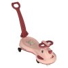 Jezdzik grawitacyjny LED Swing FIX S1 skuter z raczka rozowy max 65kg 172792