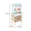 Market drewniany LULILO Melo stragan supermarket z kasa 176448