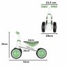 Rowerek biegowy Trike Fix Tiny V2 rower jezdzik zielony 186739