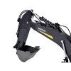 RC bagr Robustní na pásech s efektem kouře se zvukem a LED světly + Dálkové ovládání 10