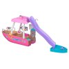 Motorový člun pro panenky Mattel Barbie s transformací interiéru + příslušenství