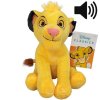 maskotka simba z dzwiekiem disney krol lew 20 cm b iext133867590