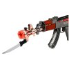 Dětská puška AK47 na baterie kouřový efekt