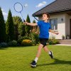 Sada na badminton modré rakety 3 míčky