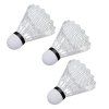 Badmintonový set 3 míčky obal zelený 5