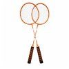 Sada na badminton oranžové rakety lotka