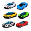 Nákladní auto Transporter s nájezdem vystřelovač autíček měřítko 1:55 2