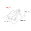 Elektrické autíčko Land Rover Defender Černé
