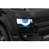 Elektrické autíčko Land Rover Defender Černé