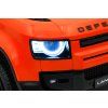 Elektrické autíčko Land Rover Defender Oranžové 24