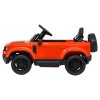 Elektrické autíčko Land Rover Defender Oranžové