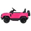 Elektrické autíčko Land Rover Defender Růžové 5